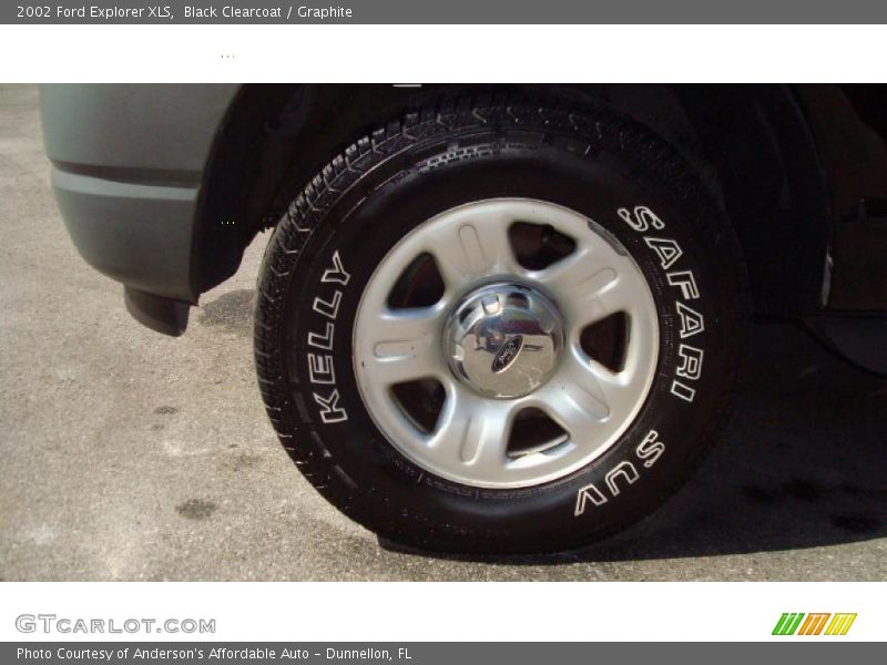Black Clearcoat / Graphite 2002 Ford Explorer XLS