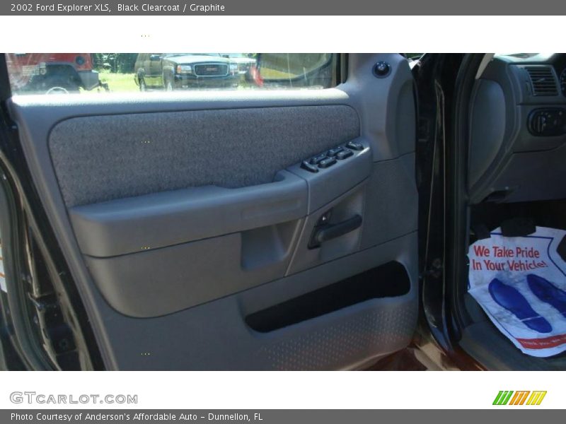 Black Clearcoat / Graphite 2002 Ford Explorer XLS