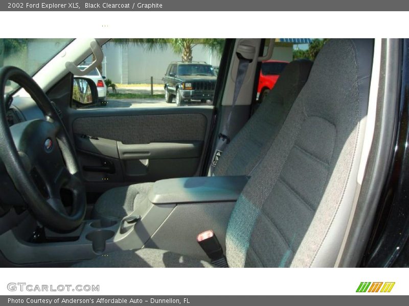 Black Clearcoat / Graphite 2002 Ford Explorer XLS