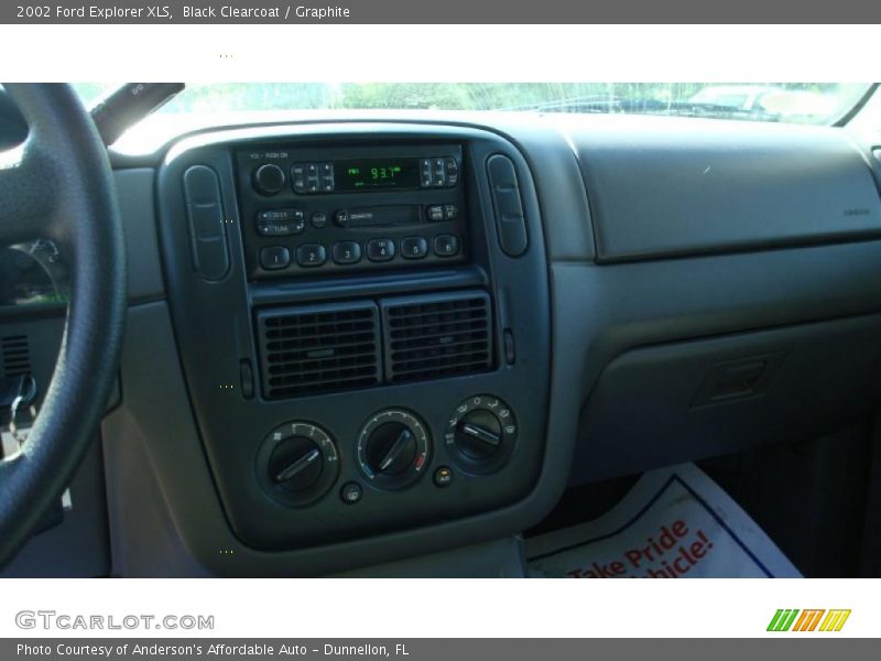 Black Clearcoat / Graphite 2002 Ford Explorer XLS