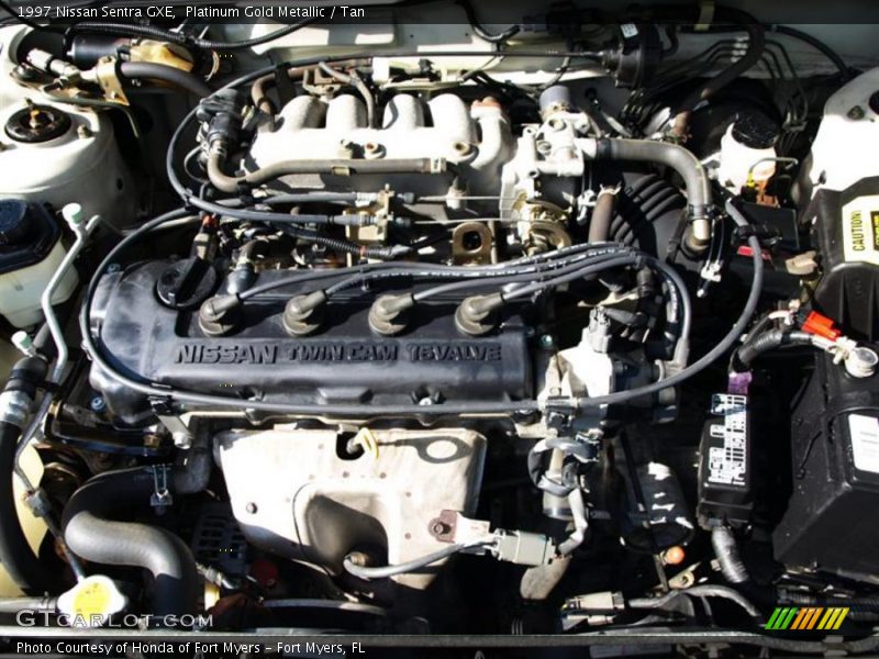 Platinum Gold Metallic / Tan 1997 Nissan Sentra GXE