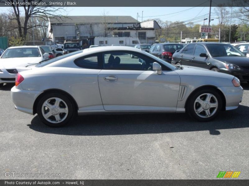 Sterling / Black 2004 Hyundai Tiburon