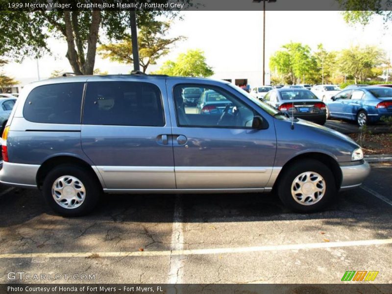 Graphite Blue Metallic / Portland Grey 1999 Mercury Villager