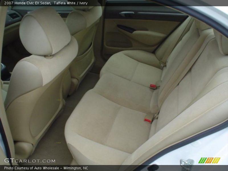 Taffeta White / Ivory 2007 Honda Civic EX Sedan