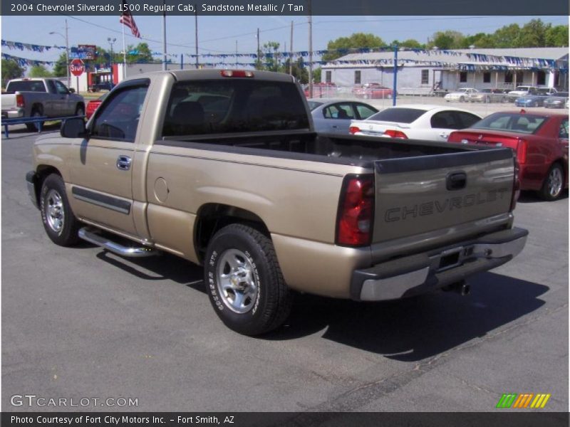 Sandstone Metallic / Tan 2004 Chevrolet Silverado 1500 Regular Cab