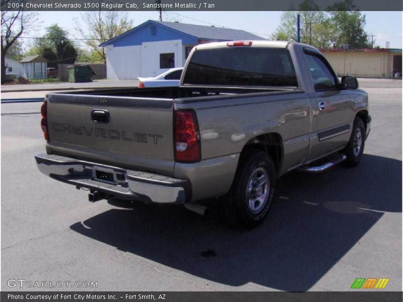 Sandstone Metallic / Tan 2004 Chevrolet Silverado 1500 Regular Cab