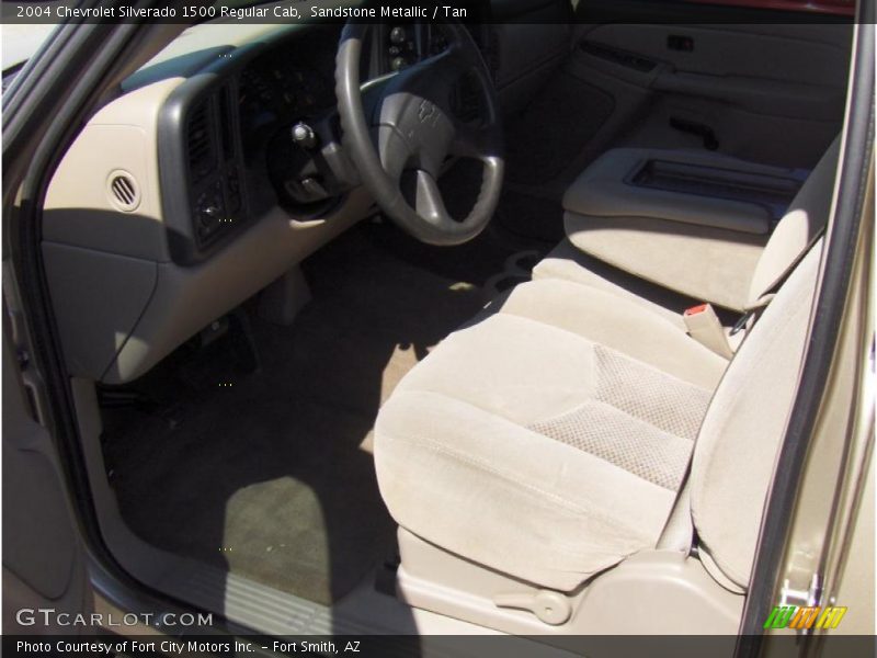 Sandstone Metallic / Tan 2004 Chevrolet Silverado 1500 Regular Cab
