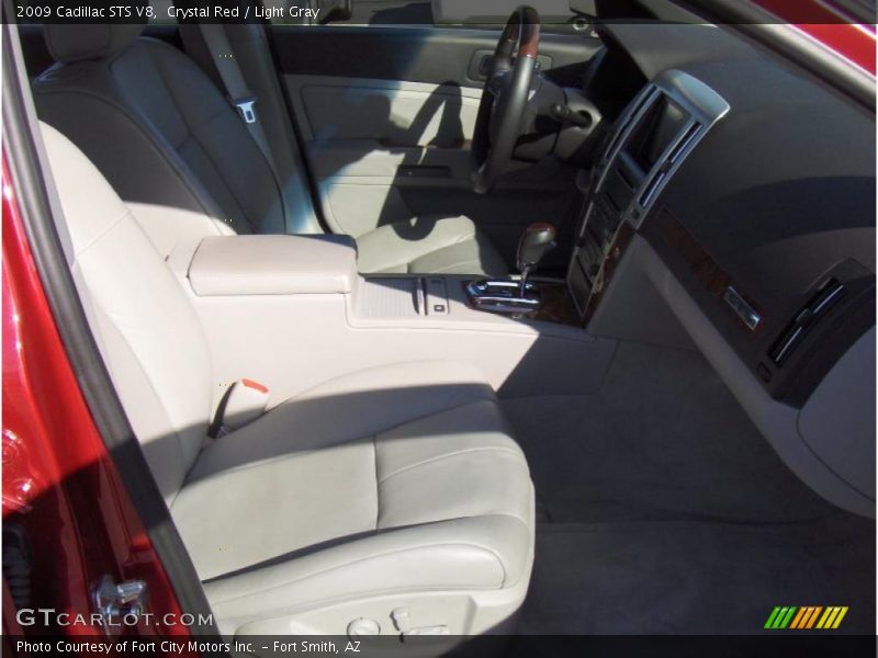 Crystal Red / Light Gray 2009 Cadillac STS V8