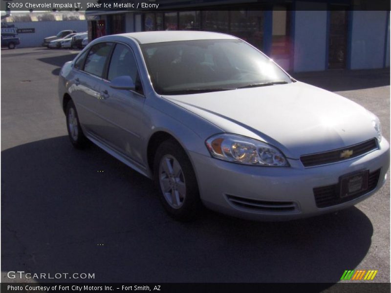 Silver Ice Metallic / Ebony 2009 Chevrolet Impala LT