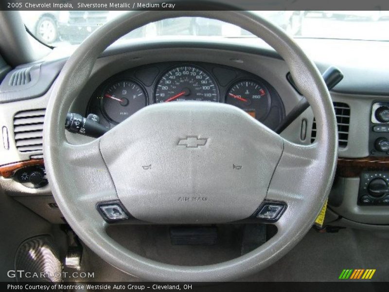 Silverstone Metallic / Medium Gray 2005 Chevrolet Impala