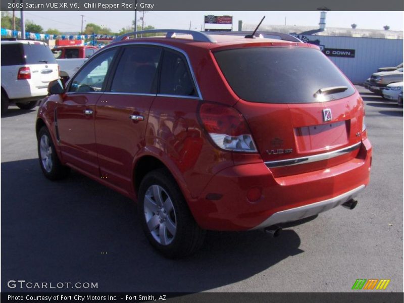 Chili Pepper Red / Gray 2009 Saturn VUE XR V6