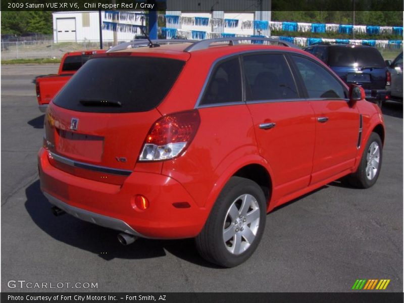 Chili Pepper Red / Gray 2009 Saturn VUE XR V6