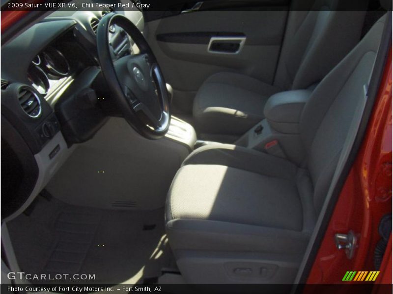 Chili Pepper Red / Gray 2009 Saturn VUE XR V6