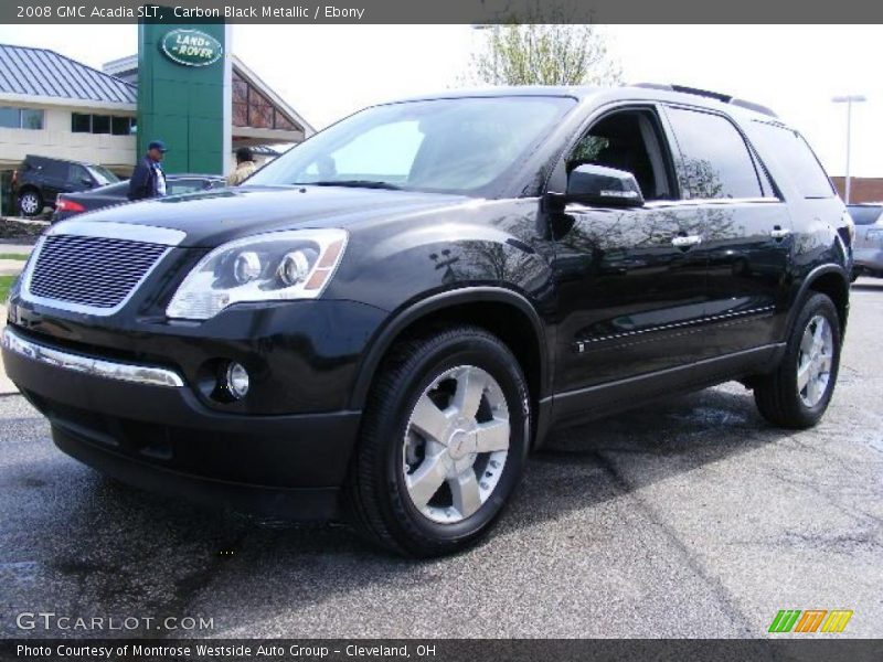 Carbon Black Metallic / Ebony 2008 GMC Acadia SLT
