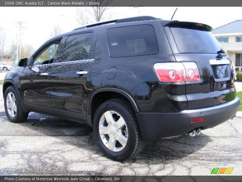 Carbon Black Metallic / Ebony 2008 GMC Acadia SLT