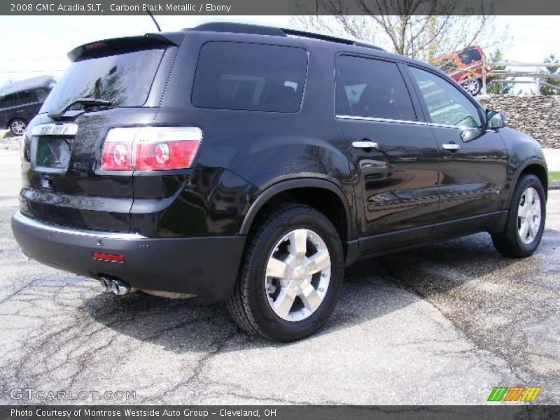 Carbon Black Metallic / Ebony 2008 GMC Acadia SLT