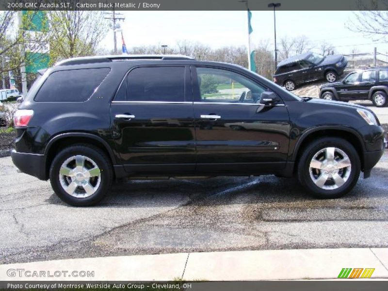 Carbon Black Metallic / Ebony 2008 GMC Acadia SLT