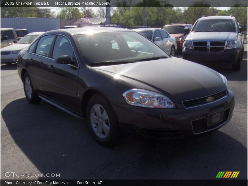 Mocha Bronze Metallic / Ebony 2009 Chevrolet Impala LT