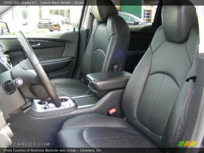 Carbon Black Metallic / Ebony 2008 GMC Acadia SLT