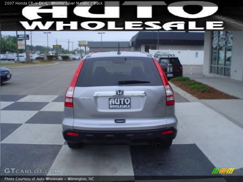 Whistler Silver Metallic / Black 2007 Honda CR-V EX-L