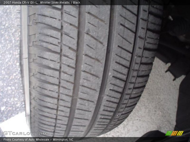 Whistler Silver Metallic / Black 2007 Honda CR-V EX-L