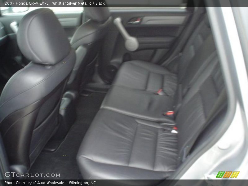 Whistler Silver Metallic / Black 2007 Honda CR-V EX-L