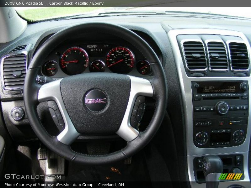 Carbon Black Metallic / Ebony 2008 GMC Acadia SLT