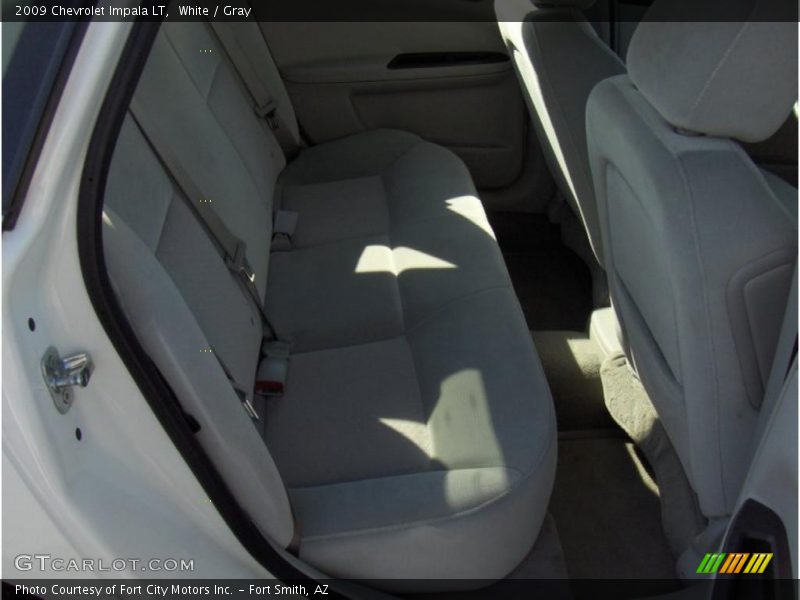 White / Gray 2009 Chevrolet Impala LT