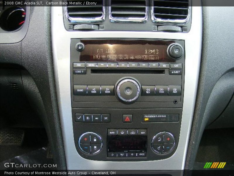 Carbon Black Metallic / Ebony 2008 GMC Acadia SLT