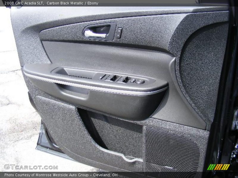 Carbon Black Metallic / Ebony 2008 GMC Acadia SLT