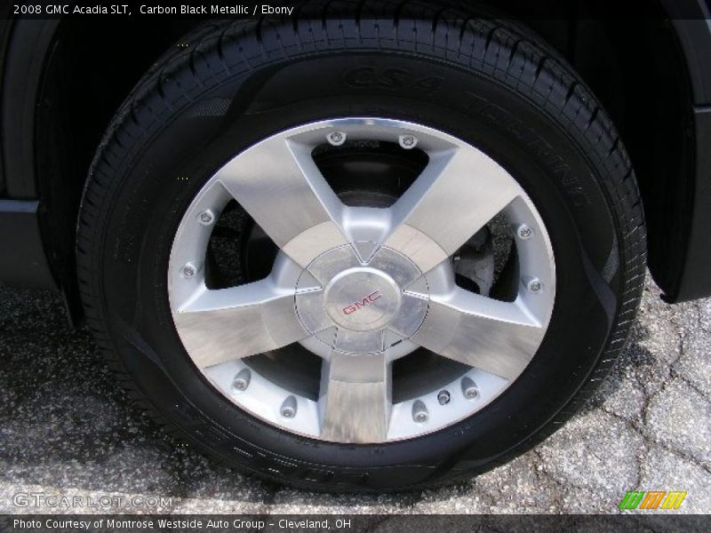 Carbon Black Metallic / Ebony 2008 GMC Acadia SLT