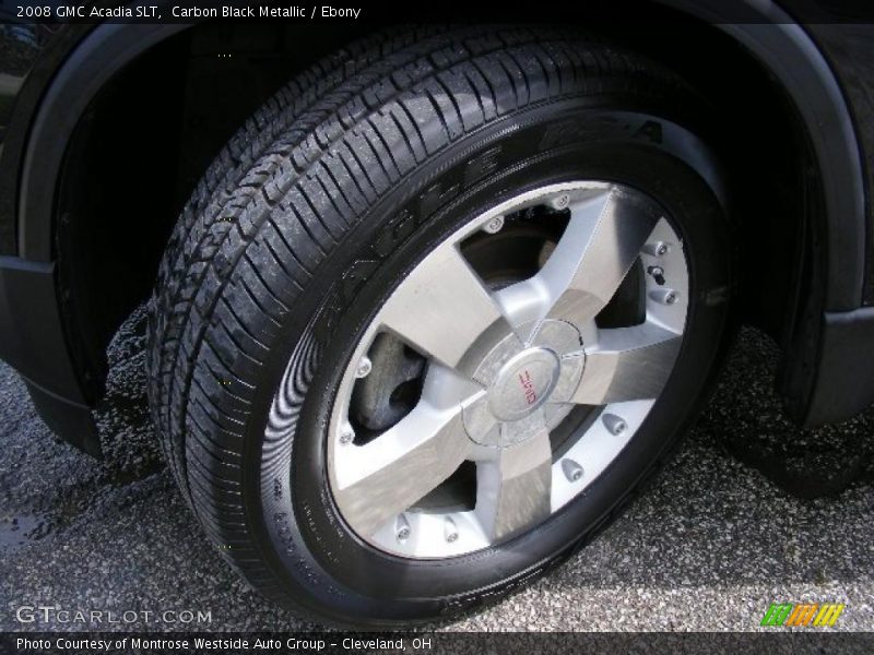 Carbon Black Metallic / Ebony 2008 GMC Acadia SLT