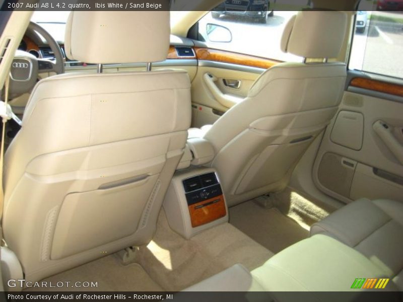 Ibis White / Sand Beige 2007 Audi A8 L 4.2 quattro