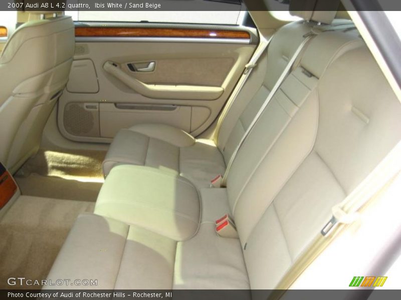 Ibis White / Sand Beige 2007 Audi A8 L 4.2 quattro