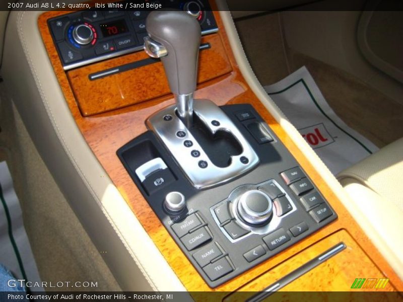 Ibis White / Sand Beige 2007 Audi A8 L 4.2 quattro