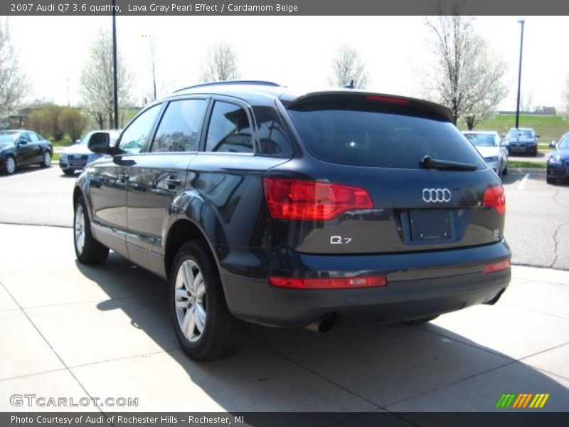 Lava Gray Pearl Effect / Cardamom Beige 2007 Audi Q7 3.6 quattro