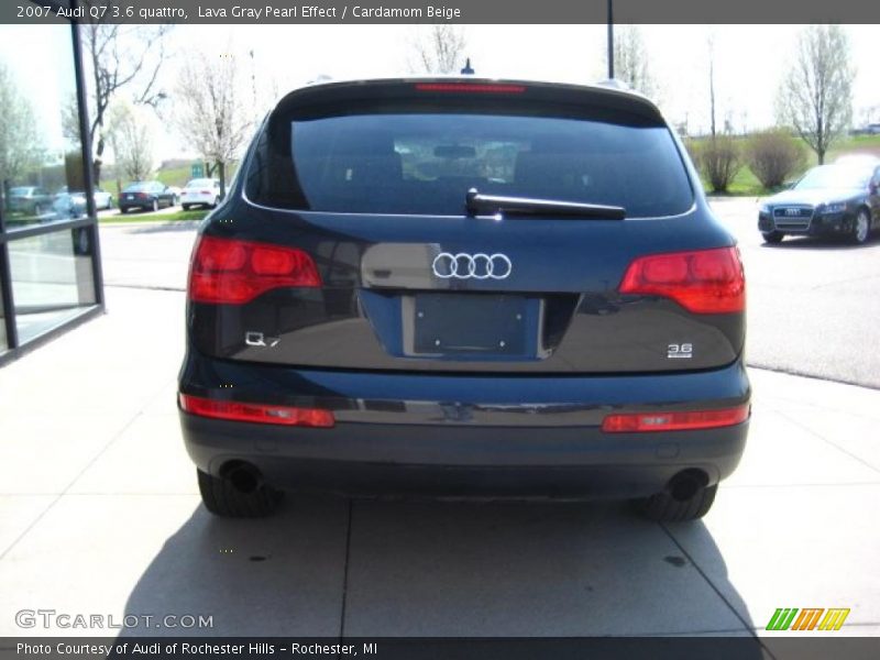 Lava Gray Pearl Effect / Cardamom Beige 2007 Audi Q7 3.6 quattro
