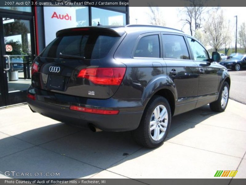 Lava Gray Pearl Effect / Cardamom Beige 2007 Audi Q7 3.6 quattro