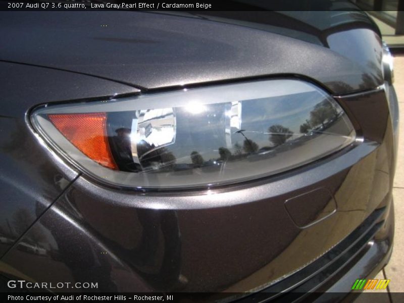 Lava Gray Pearl Effect / Cardamom Beige 2007 Audi Q7 3.6 quattro