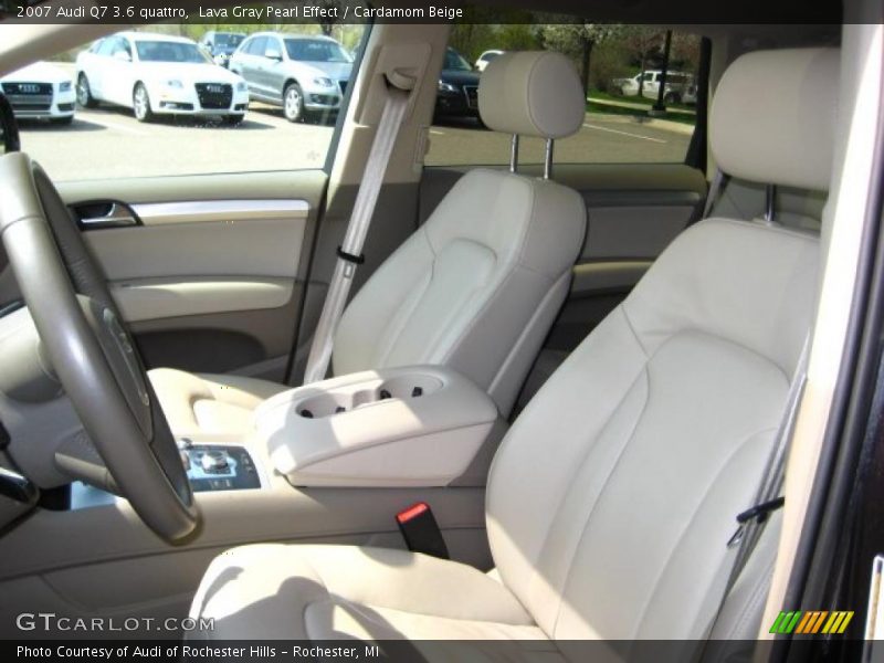 Lava Gray Pearl Effect / Cardamom Beige 2007 Audi Q7 3.6 quattro