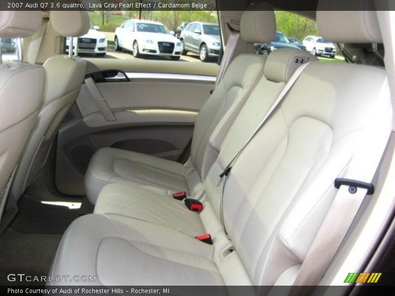 Lava Gray Pearl Effect / Cardamom Beige 2007 Audi Q7 3.6 quattro
