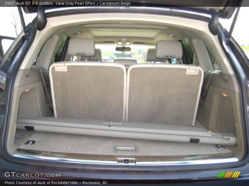 Lava Gray Pearl Effect / Cardamom Beige 2007 Audi Q7 3.6 quattro