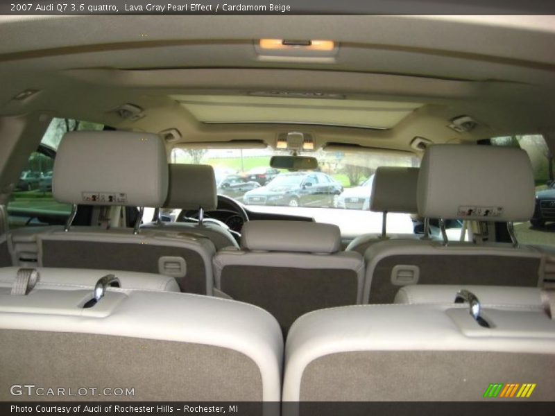 Lava Gray Pearl Effect / Cardamom Beige 2007 Audi Q7 3.6 quattro