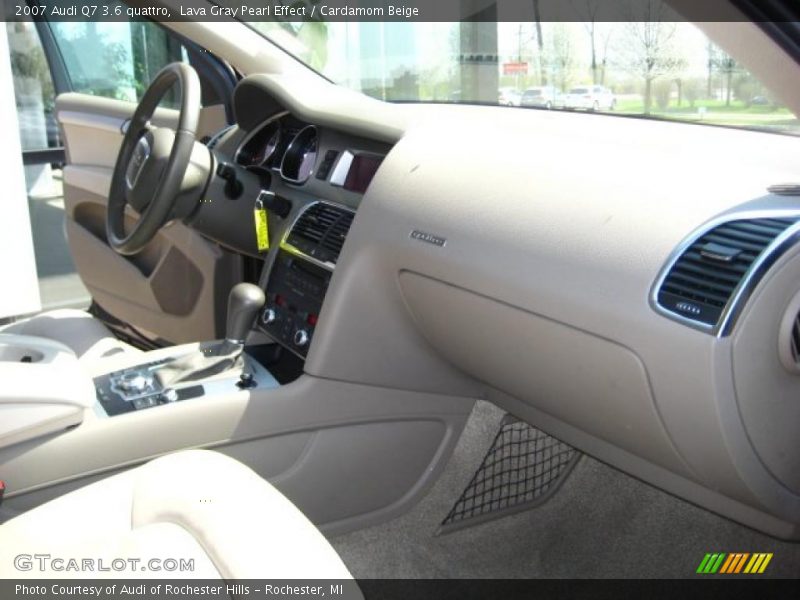 Lava Gray Pearl Effect / Cardamom Beige 2007 Audi Q7 3.6 quattro