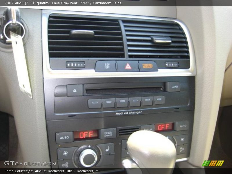 Lava Gray Pearl Effect / Cardamom Beige 2007 Audi Q7 3.6 quattro