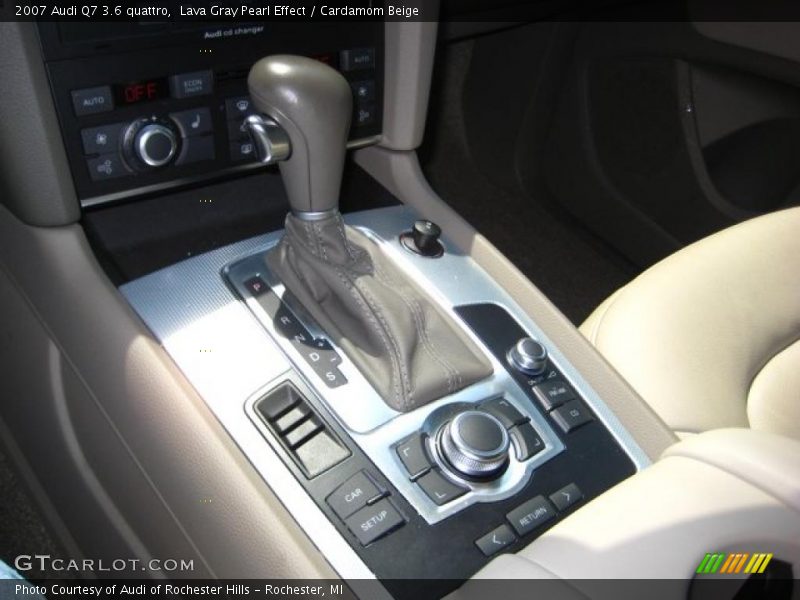 Lava Gray Pearl Effect / Cardamom Beige 2007 Audi Q7 3.6 quattro