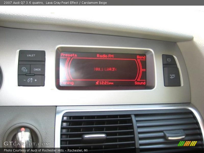 Lava Gray Pearl Effect / Cardamom Beige 2007 Audi Q7 3.6 quattro
