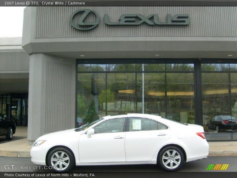 Crystal White / Cashmere 2007 Lexus ES 350