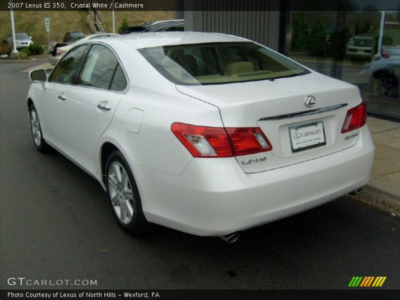 Crystal White / Cashmere 2007 Lexus ES 350