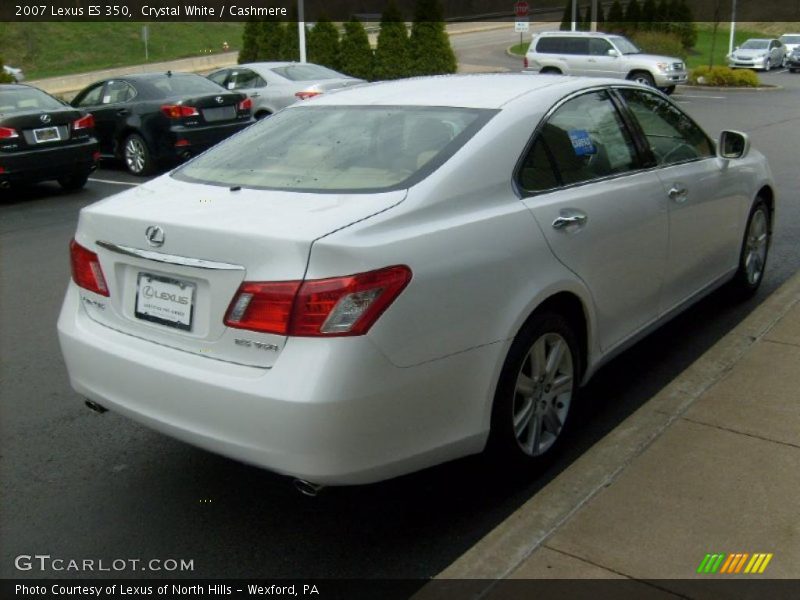 Crystal White / Cashmere 2007 Lexus ES 350
